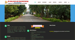 Desktop Screenshot of jpcollege.org